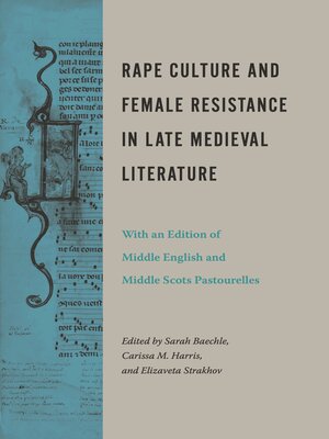 cover image of Rape Culture and Female Resistance in Late Medieval Literature